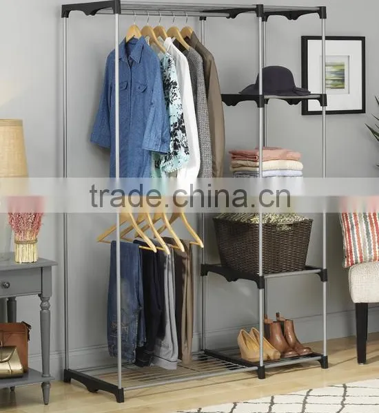 2017 Good Qulaity Non-Woven Fabric Portable Clothes /Storage/ Closet/ Folding Clothes Cabinet photo-4