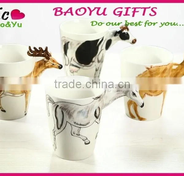 Creative Painting 3d Mug Ceramic Coffee Cup & Ceramic Mug Cup photo-3