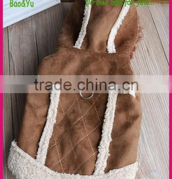 Keep Warm SUEDE Dog Apparel Dog Clothes Wholesale photo-2