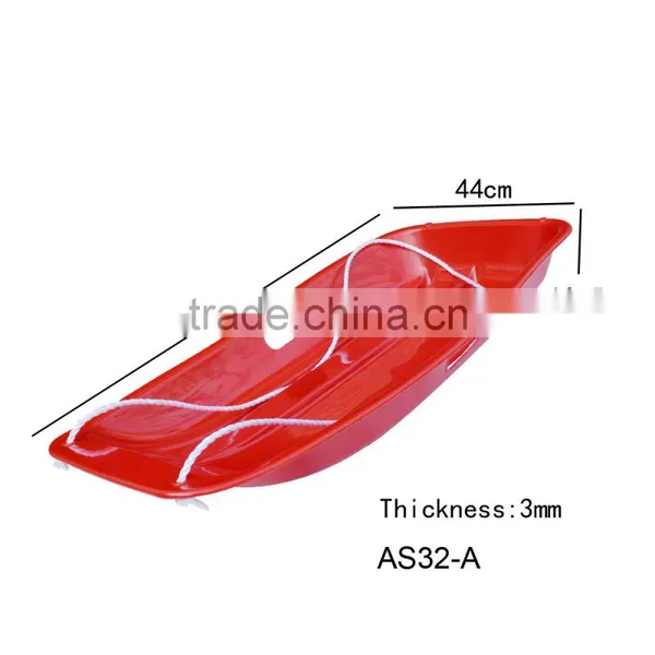 Kids Snow Sled Boat Sledge Glider Toboggan Sliding Outdoor With Rope,less Qty be Acceptable Much Strong photo-6