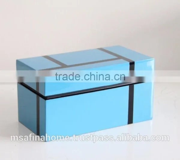 Rectangle Colored Lacquer Box photo-2