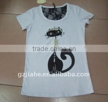 Hot Sale Summer Ladies' Blouses & Tops Fashion T-shirt