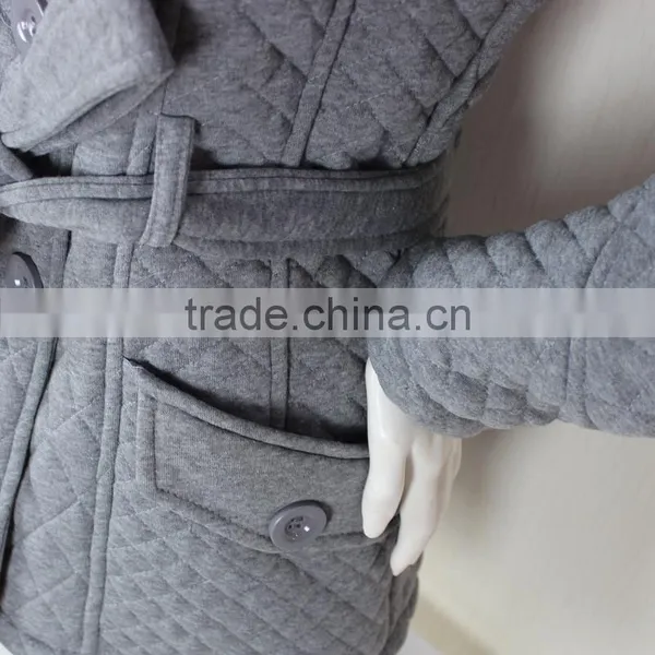 Women Fashion Coat Ladies New Design Overcoat Outerwear Designer Formal Coat photo-3