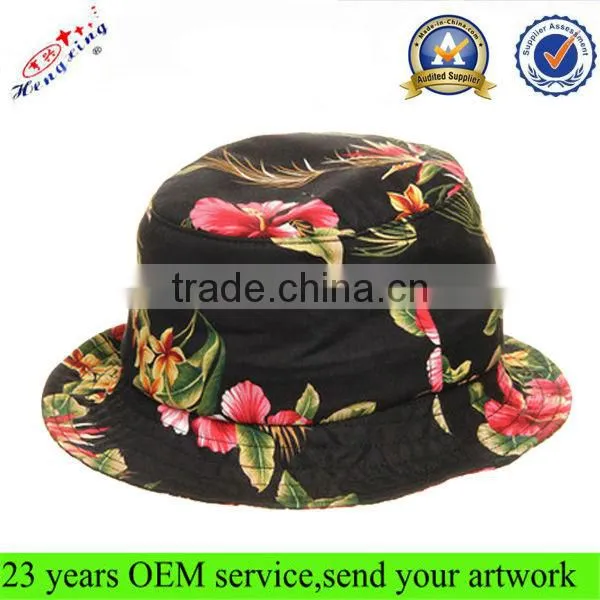 Wholesale Cotton Printing Custom Cheap Bucket Hat photo-5