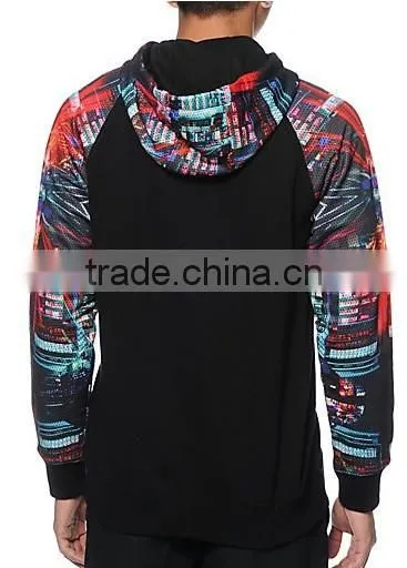 Fashion Plain Floral Printed Custom Made Hoodies photo-2