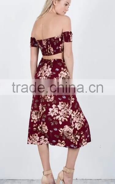 2017 Fashion Summer New Dress for Floral Print photo-5