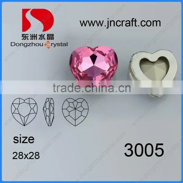 Crystal Glass Clothing Rhinestone Button photo-4