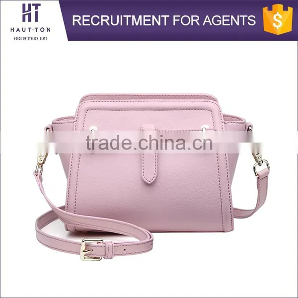 HAUTTON Brand Stock Women Genuine Split Cow Leather Messenger Bags Hot Sale Fashion Sling Shoulder Bag For Girls photo-3