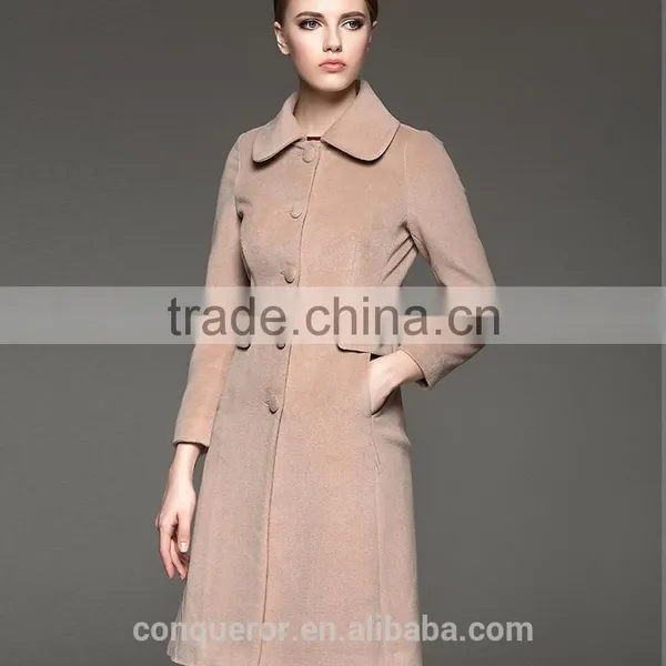 Made To Measure Women's Warm Winter Wool Overcoat Long Coat Fashion Outwear photo-5
