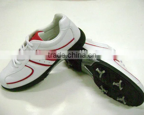 High Top Handmade Golf Shoes Spike for Men Women Boys Girls for Business Sport on the Grass photo-3