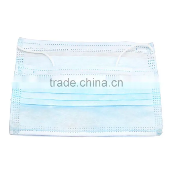3 Ply Non Woven Fabric Disposable Industrial Face Mask photo-3