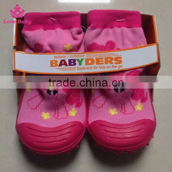 Wholesale Cheap Rubber Sole House Socks Baby Shoes Soft Baby Sock Shoes photo-5