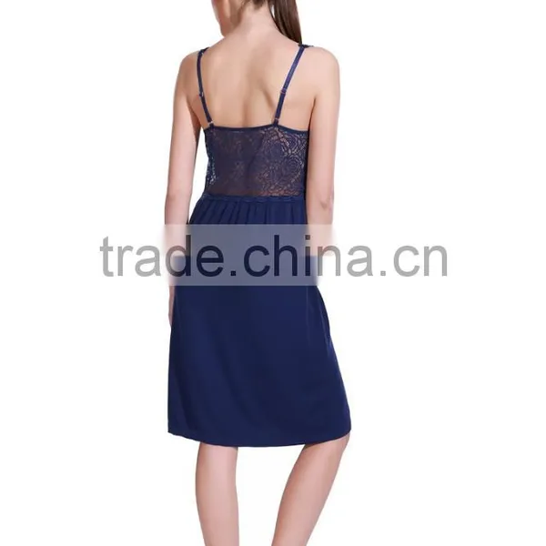 2017 Fashion Sexy Seamless Casual Dresses With Lace Adjustable Strap photo-2