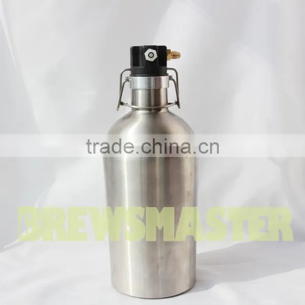ULTIMATE Double Wall Insulated Beer Growler -2L Drafto Kit photo-3