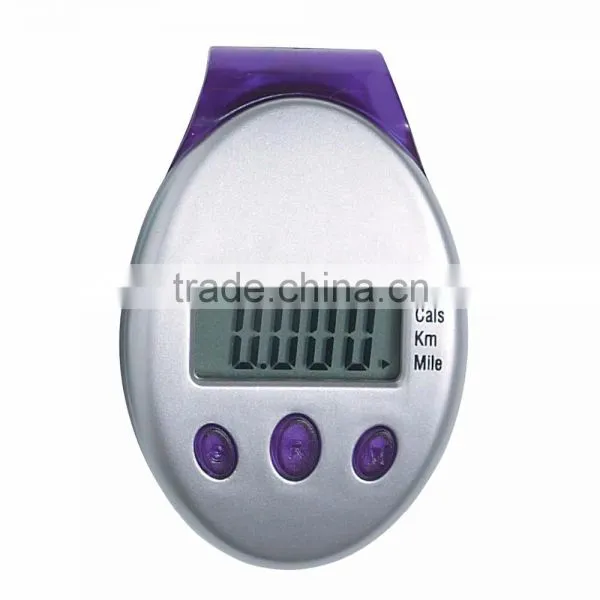 Deluxe Multi-Function Pedometer - Counts Steps, Miles, Kilometers, Calories, Records up to 99,999 Steps and Comes With Your Logo photo-6