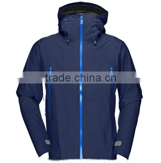 Windbreaker Jacket Mens Waterproof Polyester Jacket photo-5