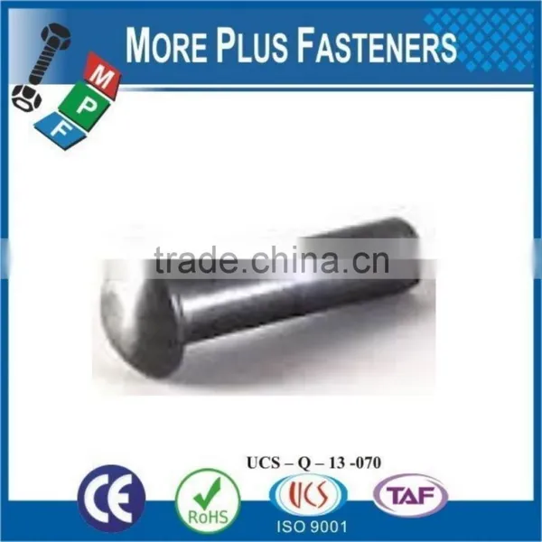 Made in Taiwan Aluminum Copper Solid Steel Plain Round Head Rivet photo-4