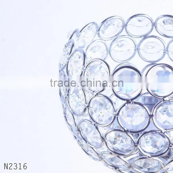 Hot Sale Crystal Candleholders Wedding Table Decorations JKC-002 photo-2