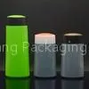 200ml Green Cosmetic Packaging Small Plastic Jars With Screw On Lids