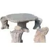 Natural Stone Table (Green Dragon Onyx)
