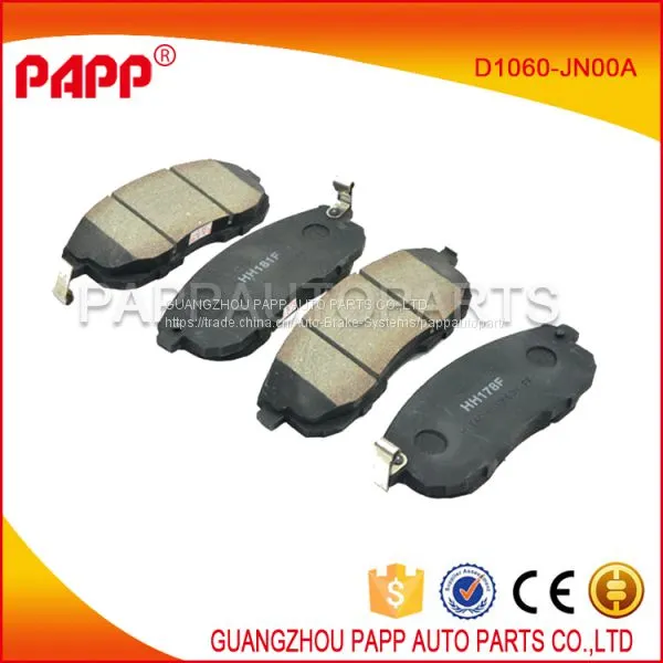 Ceramic Front Brake Pads for Nissan Tiida C11 Oem D1060-JN00A