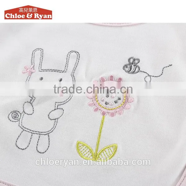 Wholesale Multi Styles Fancy Cartoon Animal Printed Cotton Baby Bibs photo-5