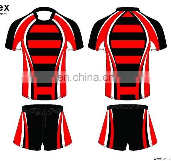 2016 Manufacture Custom Sportswear Rugby Jersey With Sublimation photo-2
