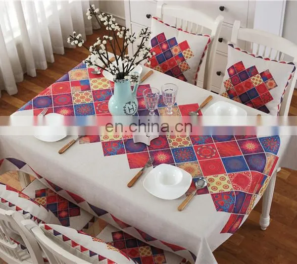 Best Sale Line Table Cloth Christmas Table Cover