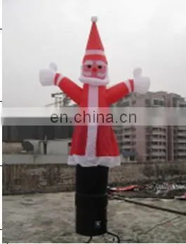 Good Quality Inflatable Santa Claus Air Dancer for Advertising,inflatable Santa Sky Guy photo-3