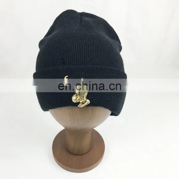 High Quality Custom Winter Beanie With 3D Embroidery Logo photo-6