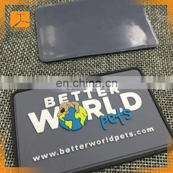 Fashion Style Rubber Patch Custom 3d Soft Pvc Rubber Logo Patch photo-5