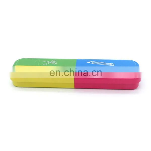 Tin Pencil Case With Hinge for Children/plastic Pencil Case photo-3