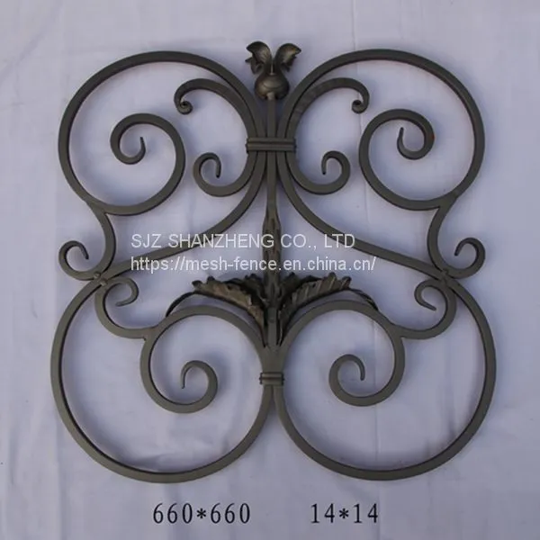 Wrought Iron Ornaments/ Wrought Iron Elements/ Wrought Iron Decorate Parts photo-3