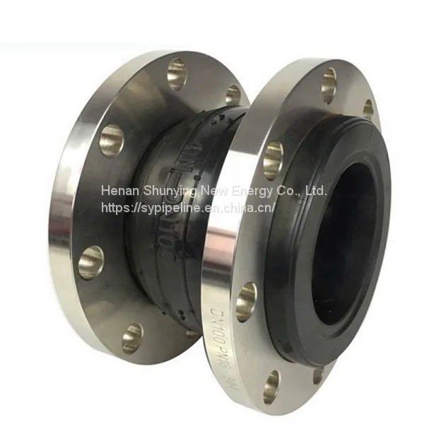 6 Inch Flanged Rubber Flexible Expansion Joint for Pipe Fitting