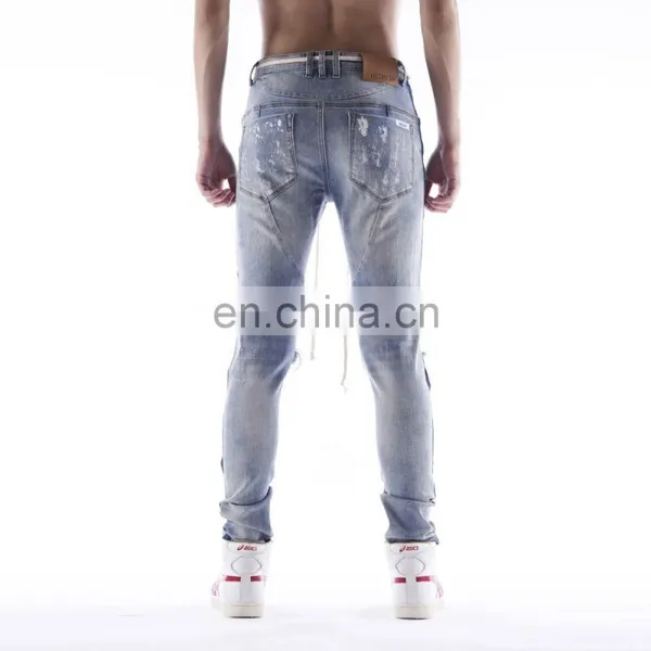 DiZNEW MANUFACTURES OF CHEAP SIDE PRINTING TRACK CLOTHES MEN JEANS photo-3