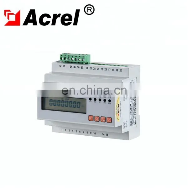 Digital DIN Rail Mount Energy Monitor Electrical Meter 3 Phase ac Energy Consumption Meter photo-3