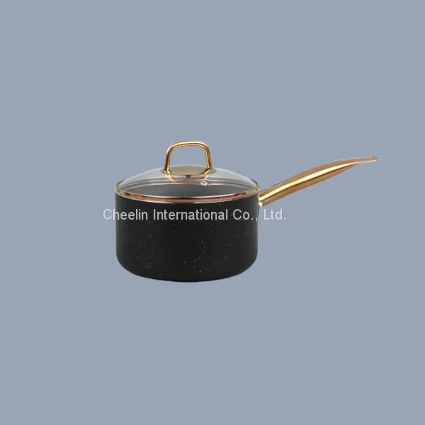 Non-stick Pressed Aluminium Cookware Set With Marble Coating photo-2