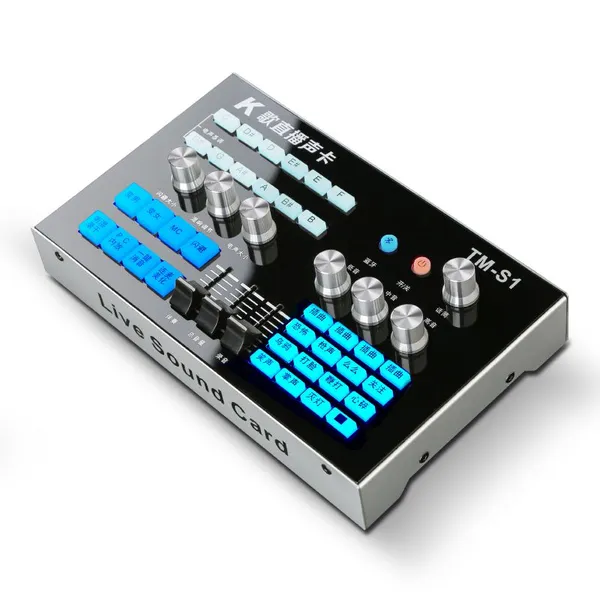 100% Original Snail S1 Web Celebrity Live Sound Card, Digital Audio, Portable and Mobile, Intelligent Noise Reduction Suitable for Web Celebrity Live Recording and Clipping Home Entertainment photo-4