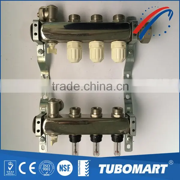 High Quality Stainless Steel Underfloor Heating Manifold Quality Choice photo-4