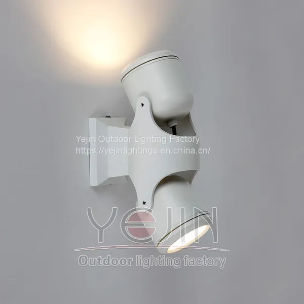 LEDDouble Up Down Hanging Light Outdoor Decoration Wall Lamp Alos GU10 LED Wall Light Exporter photo-3
