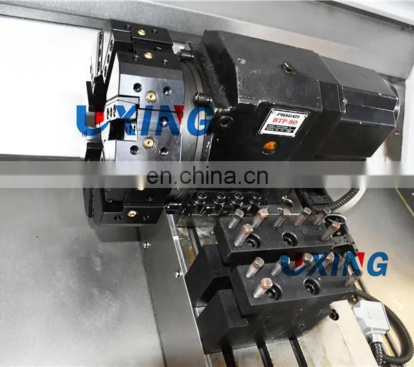 TCK6340 High Precision Speed Slant Bed Cnc Turning Center Lathe Machine photo-4