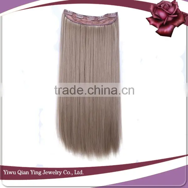 Wholesale Burgundy Easy Clips Hair Extensions photo-3