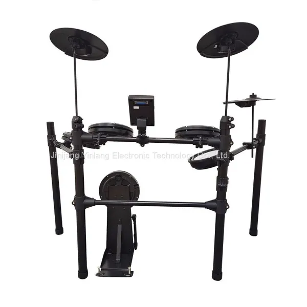 Professional Music Instruments Digital Drum Set Percussion Electronic Drums Kit photo-3