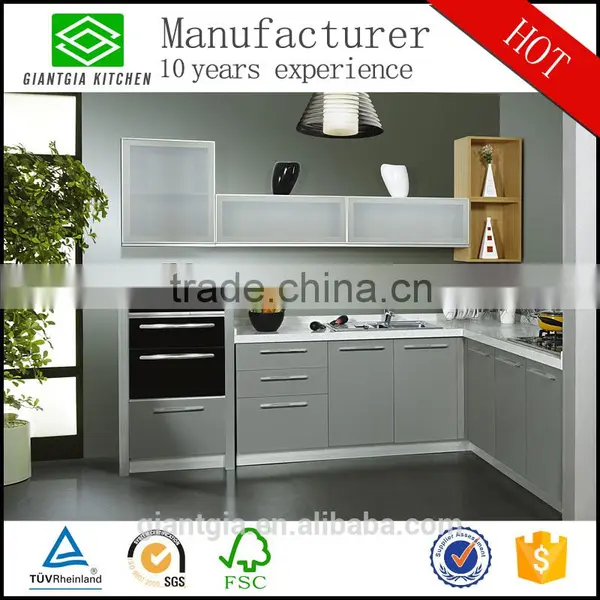 2016 New Model Kitchen Cabinet Design With Built-in Cabinets Item