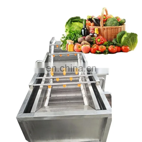 High Qulaity Stainless Steel Fruit and Vegetable Bubble Washing Machine photo-2