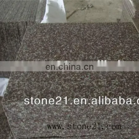 Cheap Polished Brown Granite Flooring Tiles 60x60, Inner Floor Tile photo-2