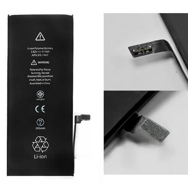 China Wholesale Mobile Phone Battery For IPhone 6 Plus Replacement Batteries 2915mAh photo-3