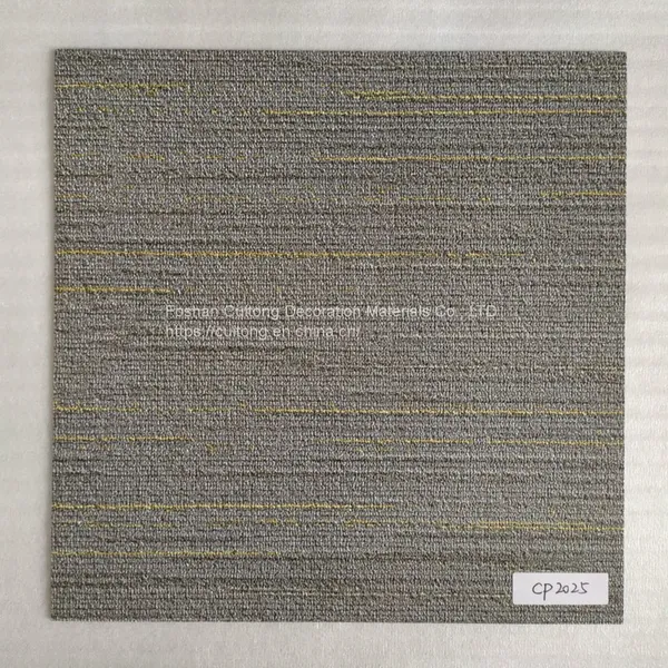 Foshan Direct Waterproof Carpet Stone Plastic Floor Hotel Conference Studio Training Speech Room PVC Plastic Floor photo-5