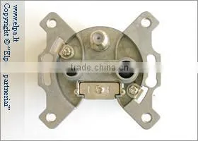Wall Socket. Terminal. Input for Coaxial Cable. SAT, TV and Radio Outputs.