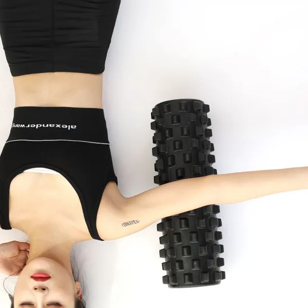 Durable Multi-Density EVA Hollow Massage Muscle Yoga Foam Roller for Deep Tissue Massage photo-5
